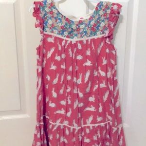 Adorable Mini Boden Bunny Dress